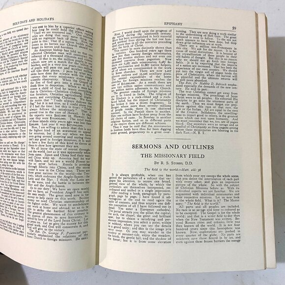 Holy Days and Holidays Hardcover Edward M. Deems Antique Book 1900s - Picture 10 of 14